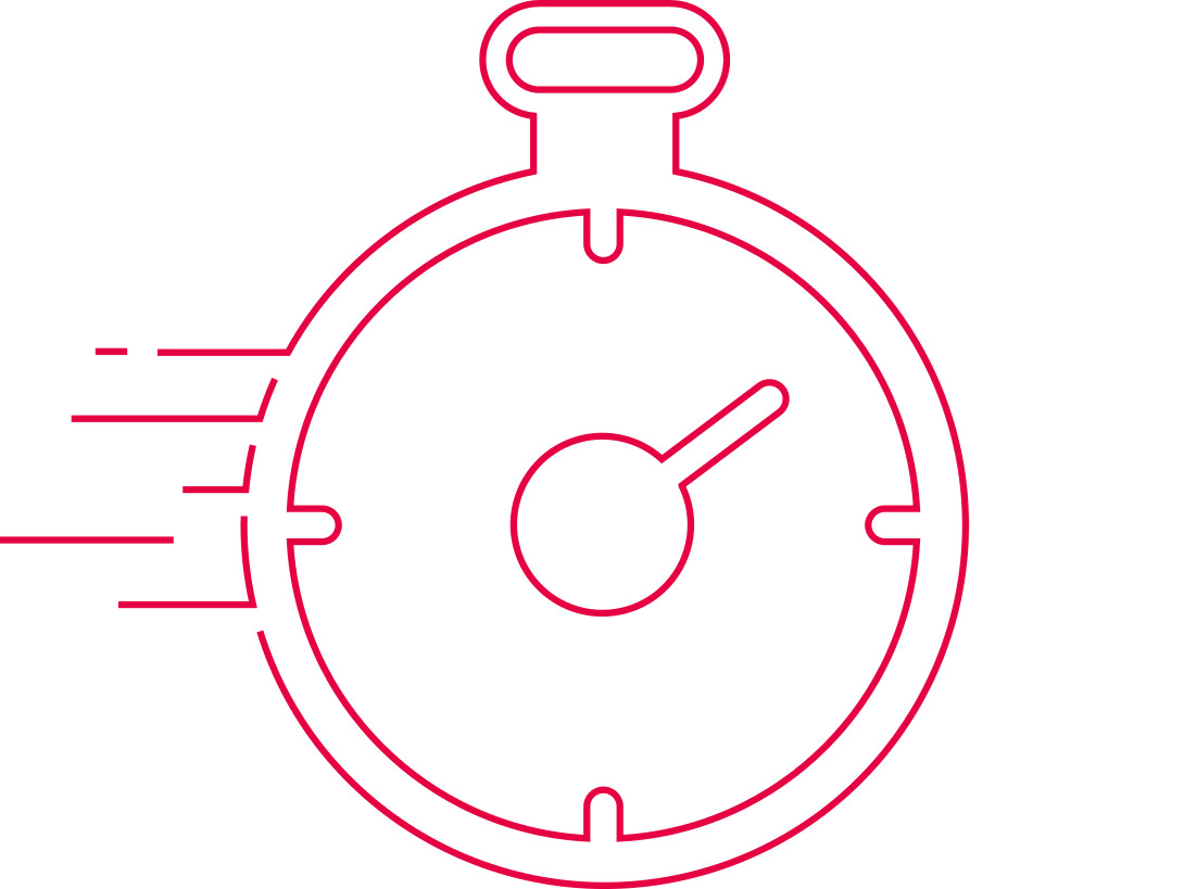 Fast Lane icon stopwatch
